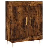 Highboard Smoked Oak 69,5x34x180 cm Engineered Wood 3199678