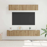 TV Cabinet Set 5 pcs Artisan Oak Engineered Wood 3393407
