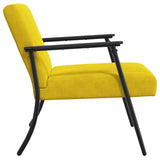 Armchair Yellow 59 x 75 x 78 cm Velvet 42017686