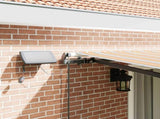 Retractable Awning Multicolour 450 x 350 cm Fabric 3331110