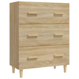 Sideboard Sonoma Oak 70x34x90 cm Engineered Wood 812153