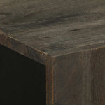 Sideboard Black 60x33x75 cm Solid Wood Mango 4017686