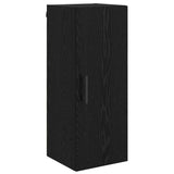 Highboard Black Oak 34.5 x 34 x 180 cm Engineered Wood 3416155