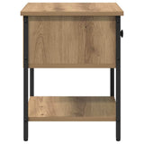 Bedside Table with Drawer 2 pcs Artisan Oak 34 x 35.5 x 45 cm 881803