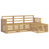Outdoor Sofa Set 4 pcs White 189.5 x 122.5 x 73 cm 3391624