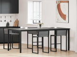 Standing Bar Table Engineered Wood 3415399