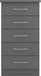 ZNTS Nevada 5 Drawer Narrow Chest 100-102-152