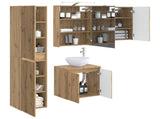 Bathroom Cabinet Set 5 pcs Artisan Oak 50 x 14.5 x 70 cm 3407294