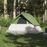 ZNTS Camping Tent Dome 2-Person Green Waterproof 94691