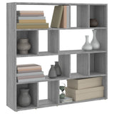 Book Cabinet/Room Divider Grey Sonoma 105x24x102 cm 823251