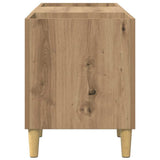 Record Cabinet Artisan Oak 121 x 38 x 48 cm Engineered Wood 881472