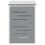 Wheelie Bin Storage Grey 138 x 77.5 x 112.5 cm Stainless Steel 3422243