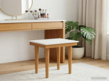 Dressing Table Stool FAUSKE White 40 x 33 x 45 cm 42040696