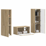 TV Cabinet Set 5 pcs Sonoma Oak Engineered Wood 3409098