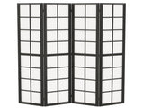 4 Panel Folding Room Divider, Freestanding Room Separator, Indoor Privacy Screen for Living Room, T3398P554170