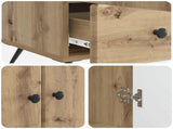 Sideboard Artisan Oak 66 x 34.5 x 95 cm Engineered Wood 895594