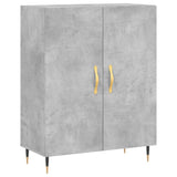 Highboard Concrete Grey 69.5x34x180 cm Engineered Wood 3189233