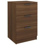 ZNTS Bedside Cabinets 2 pcs Brown Oak 40x36x65 cm 817056