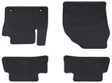 Car Mat 4 pcs Black suitable for Toyota C-HR Hybrid 2023 42029112