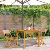 Bistro Chair Set of 2 Taupe 367683