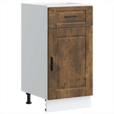 Kitchen Base Cabinet Porto Smoked Oak Engineered Wood 853952