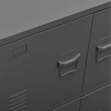 Storage Chest Anthracite Steel, plastic Medium Storage 339627