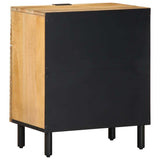 ZNTS Bedside Cabinet Brown 50x33x60 cm Solid Wood Mango 4017728