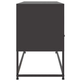 TV Cabinet Black 100.5x39x60.5 cm Steel 846542