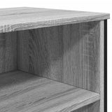 Sideboard Grey Sonoma 101x35.5x74.5 cm Engineered Wood 848557