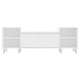 TV Cabinet White 160x35x55 cm Engineered Wood 831340