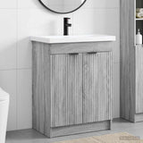 Bathroom Furniture Set Grey Sonoma 78.5 x 37.5 x 81 cm 3404160
