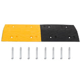 Speed Hump 4 pcs Yellow&Black 97x32.5x4 cm Rubber 3157044