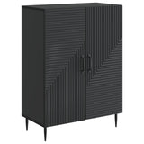 Sideboard Black 66 x 34.5 x 89.5 cm Engineered Wood 894816