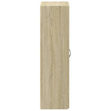 File Cabinet Sonoma Oak 60x32x115 cm Engineered Wood 840774
