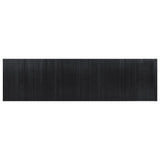 Room Divider Black Width 600 cm Height 165 cm Bamboo 377004