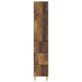 Cabinet Set 2 pcs Old Wood 33 x 34.5 x 90 cm Engineered Wood 3416734