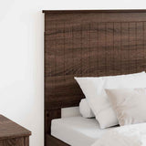 Headboard with Headboard Brown Oak 75 cm Engineered wood 887832