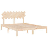 Bed Frame without Mattress 160x200 cm Solid Wood 3104878