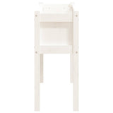 Garden Planters 2 pcs with Legs White Solid Wood Pine 837567