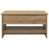 Coffee Table Artisan Oak 80 x 50.5 x 41.5 cm Engineered Wood 880714