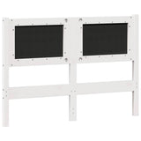 Headboard Other White and light grey 135 cm Solid pine wood 879018