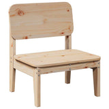Garden Chair 60x52.5x72 cm Solid Wood Pine 859317