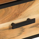 TV Cabinet 110x30x45 cm Solid Acacia Wood 327448