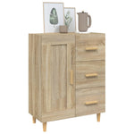 ZNTS Sideboard Sonoma Oak 69.5x34x90 cm Engineered Wood 812225