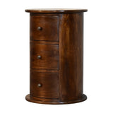 3 Drawer Chestnut Drum IN1823