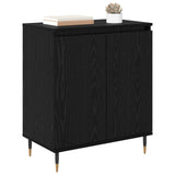 Sideboard Black Oak 60 x 35 x 70 cm Engineered Wood 882597