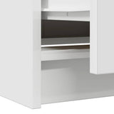 TV Cabinet White 40x35x54 cm Engineered Wood 861769