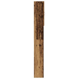 Washing Machine Cabinet Old Wood 64x25.5x190 cm 856649