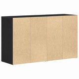 Sideboard Black Oak 120 x 36 x 69 cm Engineered Wood 3333865