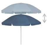 Beach Parasol Blue 240 cm 314704